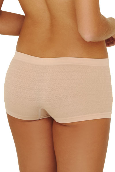 Seamless Boy Short Cream